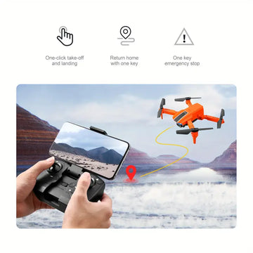 New S65 Drone MINI Dual HD Camera 15 Minutes Battery Life 3.7V650mAH Rechargeable Battery 5905.51 Inch Remote Control Distance Remote Control Quadcopter One Key Lift 50X Zoom Gesture To Take Pictures