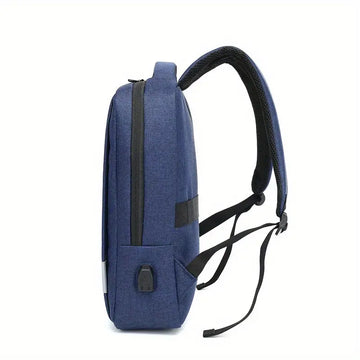 Stylish & Spine-Protected School Backpack for Male & Female Junior High Students - Perfect for Business Trips!
