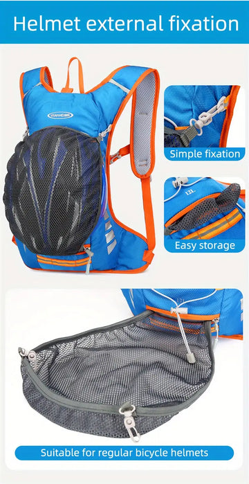 Multi-functional Outdoor Backpack: Breathable, Comfortable, and Water-resistant - Perfect for Hiking, Mountaineering, and Running!
