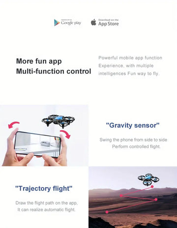 Mini Drone Aerial Photography High-definition Professional Aircraft For Elementary School Students, Small Children's Toys, Remote Controlled Aircraft Drone For Boy