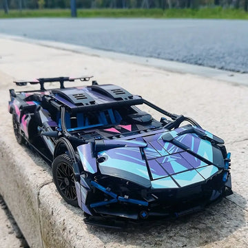 New Model Building Block Toy Car, Science And Education Toy Building Blocks, Kids Gifts Toy, Sports Car, Fashionable Toy, Fun Toy, Game Car