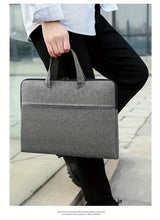 Simple Lightweight Portable Computer Bag, Waterproof Oxford Cloth Briefcase