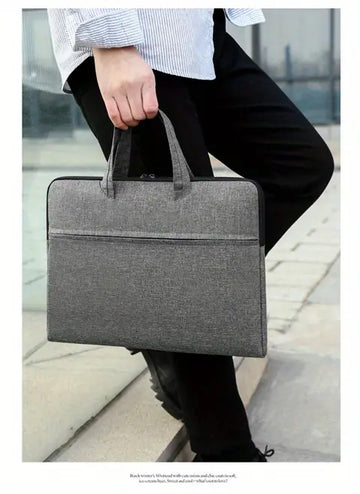 Simple Lightweight Portable Computer Bag, Waterproof Oxford Cloth Briefcase