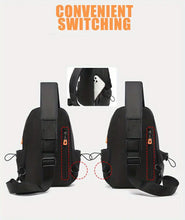 Men's Simple Casual Chest Bag Street Trendy Multi-purpose Shoulder Bag Travel Crossbody Bag
