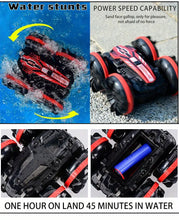 Amphibious RC Car Remote Control Stunt Car Vehicle Double-sided Flip Driving Drift Rc Cars Outdoor Toys For Boys Children's Gift