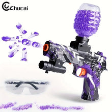 Electric Gel Ball Blaster, Rechargeable Splatter Ball Blaster With 10000 Water Beads, Automatic Gel Ball Blaster For Outdoor Activities - Shooting Team Game