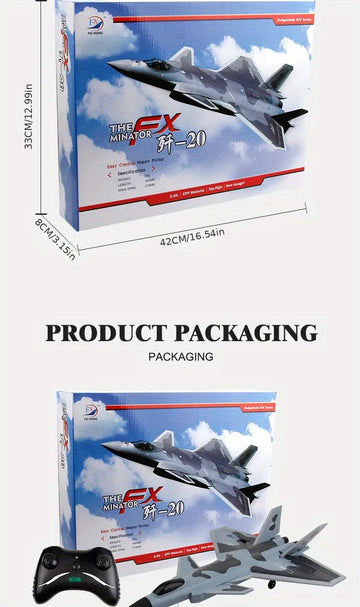 Remote Control Aircraft Two Channels F35 Remote Control Fighter Fixed-wing Glider Model Novice Fall-resistant Toy