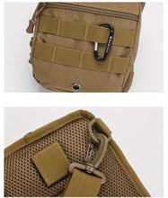 Men's Outdoor Tactical Crossbody Bag, Multi-functional Camouflage Chest Bag With Detachable Shoulder Strap For Outdoor Camping Hiking Travel