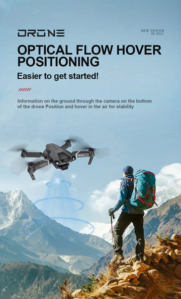 P5 Mini Drone HD Camera Obstacle Avoidance FPV Drone Wifi Wireless Remote Control Foldable Quadcopter Remote Control Drone Kids Toy Boy Birthday Gift