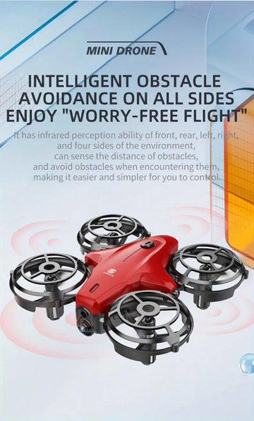 Kid's Toy With Headless Mode, One-Key Return Flying UFO Toy With Sensor Rc Style 6-Axis Gyro Stabilizer Hand Sensor, Control Drone With Remote Controller