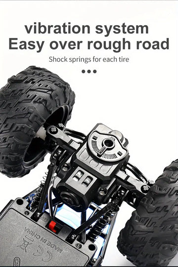 Large Alloy Off-road Climbing Remote Control Car Children Boys Rechargeable Motor Toy Car