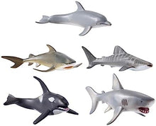 UNO1RC 5pcs kidcraft playset Toys for Kids sea Animal Toys Toy for Kids Ocean Toys Kids playset Simulation sea Life Model Marine Life Figure Toy Animal Model Whale Child Doll