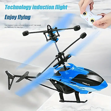 Children's Gift Puzzle Gift Remote Control Intelligent Sensor Combat Helicopter, Fall-resistant Environmental Protection Material Infrared Sensor Remote Control Helicopter