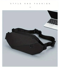 Men's Waterproof Chest Bag Oxford Fabric Diagonal Zipper Backpack For Outdoor Riding