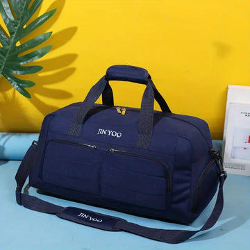 Modern Simple Portable Travel Bag, Large Capacity Unisex Foldable Duffel Bag, Convenient Moving Bag, Fashion Bag For Male And Female