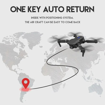 RC Drone With HD Dual Camera, Long Distance Flight, One Key Return, Folding Body, Remote Control UAV, For Beginner