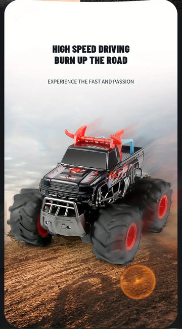 The New Q135 4X4 Amphibious Remote Control Climbing Car Toy Car Remote Control Off-road Vehicle Outdoor Toy Car With Two Modes Of Water And Land Interesting Toy Car For Children's Birthday Gift