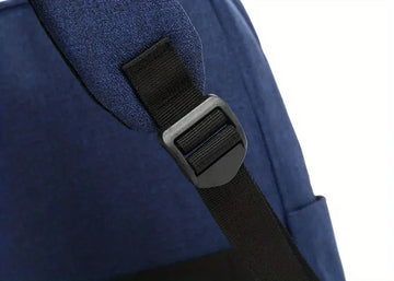 Stylish & Spine-Protected School Backpack for Male & Female Junior High Students - Perfect for Business Trips!