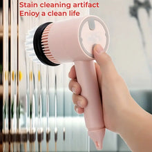 Electric Cleaning Brush Home Wireless Hand-held Kitchen Bathroom Tile Bathroom Bathroom Strong Dishwashing Brush Washing Dishes And Shoes