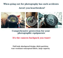 Premium Waterproof Camera Backpack with 15 Laptop Compartment & Rain Cover - Perfect for Photographers & Adventurers!