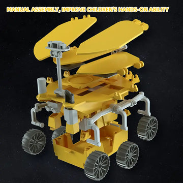 STEM Space Toys Projects For Kids& Teens  Ages 8-12+, DIY Solar Power Mars Rover Car, Science Experiment Robot Engineering Building Kits, Educational Birthday Gifts For 6-14 Year Old