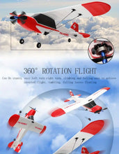 Three Channel Remote Control Aircraft J3 Cessna Glider Toy Fixed Wing Brushless Motor Aircraft Electric Fighter Aircraft Model Drone