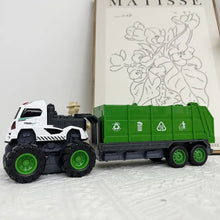 Alloy Truck Engineering Loading Vehicle, Urban Sanitation Theme Vehicle, Children's Toy Multifunctional Engineering Vehicle