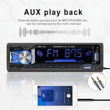 Single 1 Din BT Car MP3 Player 12V In-Dash Remote Control Digital Car Radio Stereo With FM/USB/SD/AUX-IN Colorful Lights