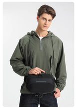 Men's Waterproof & Scratch-resistant Crossbody Shoulder Bag - Large Capacity for Daily Commuting