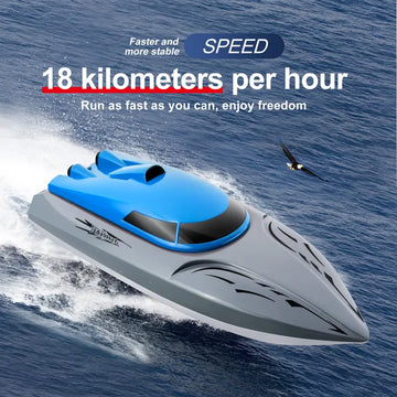 2.4G Remote Control Boat, Rechargeable High-speed Speedboat, Yacht Upgrade Version 806 Rechargeable Racing Boat Water Toy For Children