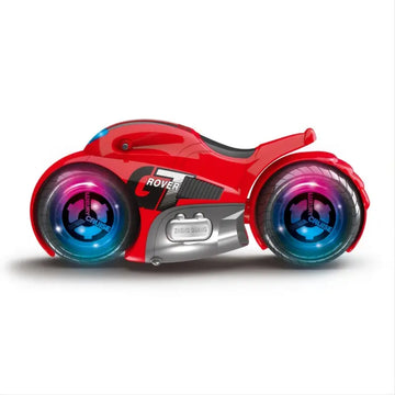 2.4G 1:12 Four-way Remote Control Drifting Motorcycle With Lights And Music, USB Wire Remote Control And Watch Remote Control, Children's Gift, Outdoor Indoor Toys, Gift For Boys Birthday Gift HW