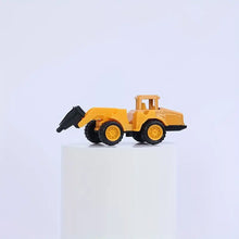 Alloy Sliding Engineering Toy Car Small Engineering Fleet Miniature Model Collector Gift 4pcs/box-737-3-B