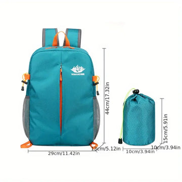 Lightweight & Waterproof Outdoor Backpack - Large Capacity & Foldable for Men & Women!