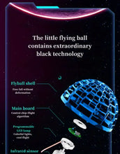 9.5cm/3.74in Intelligent Sensor Swing Ball, Suspended Luminous Black Technology UFO, Remote Control Ufo, Light Flying Ball, Boy Toys, Children's Smart Gesture Sensor, Magic Swing Hovercraft, Children's Day Gift, Children's Gift