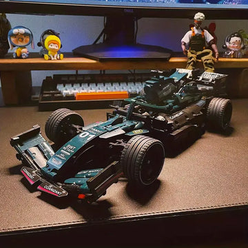 Technical High-Tech Speed F1 Super Racing Car Model Bricks 1089Pcs  Modular Building Blocks Bricks Children Boys Toys Gifts