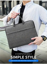 Simple Lightweight Portable Computer Bag, Waterproof Oxford Cloth Briefcase