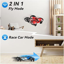 UNO1RC 2Pack Mini Drones for Kids,Beginners,Adults, Small RC Drone Quadcopter with 2-In-1 Race and Fly Mode,LED Light,Altitude Hold,3D Flip,4 Batteries,Stress Relief for Adult,Toy Gift for Boys Girls