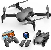 UNO1RC NH525 Foldable Drones with 1080P HD Camera for Adults, RC Quadcopter WiFi FPV Live Video, Altitude Hold, Headless Mode, One Key Take Off Kids or Beginners 2 Batteries, Upgraded Version