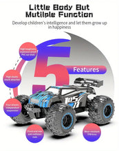 1pc Remote Control Car Cool Drift Competitive Racing Toy Electric Big Foot Monster Climbing Off-road Vehicle Four-wheel Independent Spring Shock Absorption Toys Gift For Boys