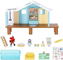 UNO1RC Beach Cabin Playset, with Exclusive Figure with Goggles. Includes 10 Play Pieces and Sticker Sheet