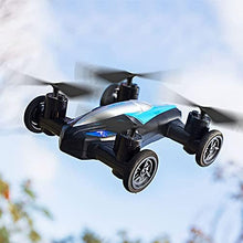 UNO1RC Quadcopter UAV 2 Speeds Racing Car Small RC Drone For Kids Adults Land Air Dual-mode RC Quadcopter One Key Take Off Landing Remote Control Helicopter With Light Children Flying Toys RTF