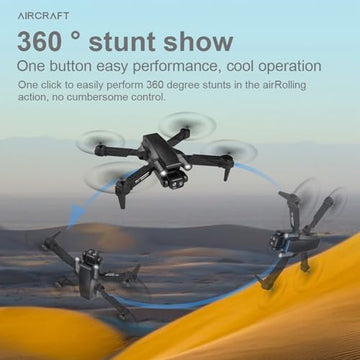 UNO1RC Adult HD Camera RC Drone, Altitude Hold, Headless Mode, One-Button Takeoff/Landing, Foldable RC Quadcopter WiFi FPV Live Video, Suitable For Children Or Beginners