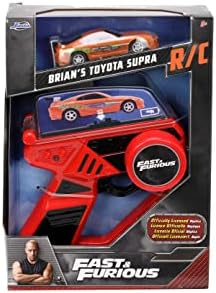 UNO1RC Fast & Furious 1:55 Toyota Supra RC Radio Control Car, Toys for Kids and Adults