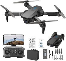 UNO1RC with Dual 1080p HD Fpv Camera, Hold Headless Mode Start Speed Adjustment with Foldable Arms, 3-Level Flight Speed Switched Apk, System to Take Pictures, Video, Real-Time Transmission #