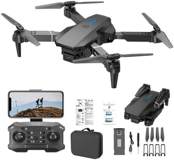 UNO1RC with 1080P Dual HD FPV amera, 2023 Upgradded RC Quadcopter for Kids Beginners Adults, Dual Cameras Helicopters, Altitude Hold, 360° Flip, Headless Mode, Remote Control Toys Gifts (Black)