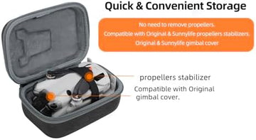 UNO1RC Mini4 Pro Case for DJI Mini 4 Pro Accessories Drone Body Bag RC2 RC-N2 Remote Controller Travel Carrying Hard Shell