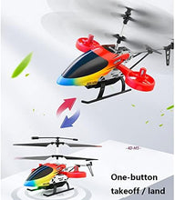 UNO1RC Fixed High RC Aircraft LED Lighting One Button Takeoff/Landing Remote Helicopter The Alloy Body is Sent to The RCairplaneTPF 3.5CH Module Battery Built-in RC Drone