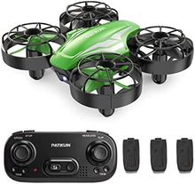 UNO1RC Drone for Kids and Beginners, Remote Control Helicopter Quadcopter with 3 Modular Batteries, Headless Mode, Auto Hovering, 3 Speed Modes, Indoor RC Pocket Plane Gift for Boys and Girls, Green