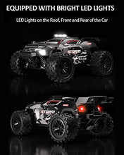 UNO1RC 1:18 Scale 4WD Off-Road 40KM/H High Speed Remote Control Car, All Terrains Remote Control Truck with LED Lights, 2.4GHz Remote Control, rc Cars for Boys Age 8-12