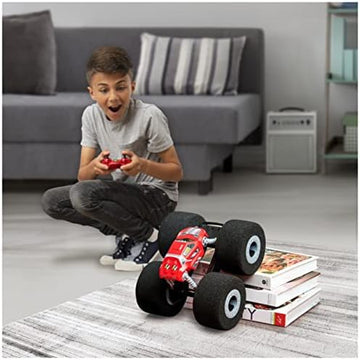 UNO1RC Air Hogs Super Soft, Stunt Shot Indoor Remote Control Car with Soft Wheels, Toys for Boys, Aged 5 and up